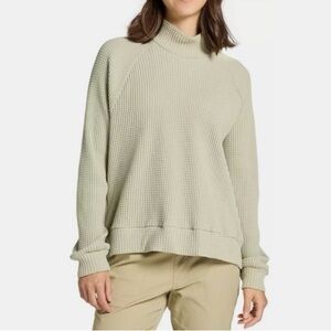 The North Face Women’s Mock Neck Chabot Sweater - Dune Grey